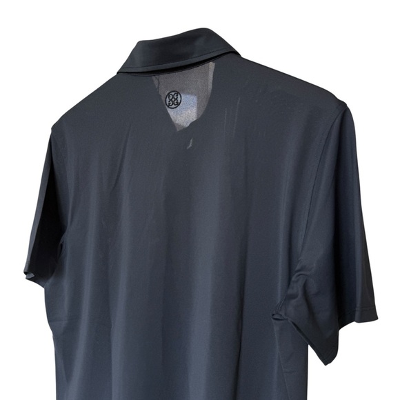 NWT G/FORE Men's Polo Shirt Black Size M Casual Golf Lightweight Mesh Breathable - Picture 7 of 13